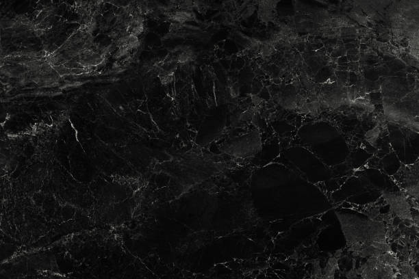 istock The luxury of black marble texture and background. 639970620
