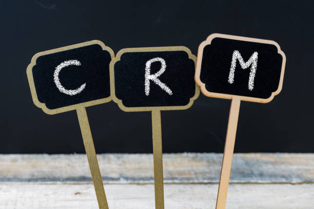 istock Business acronym CRM as Customer Relationship Management 639970980