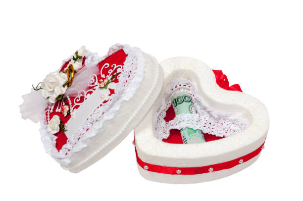 istock Capsule as a heart decorated with flowers 639974724