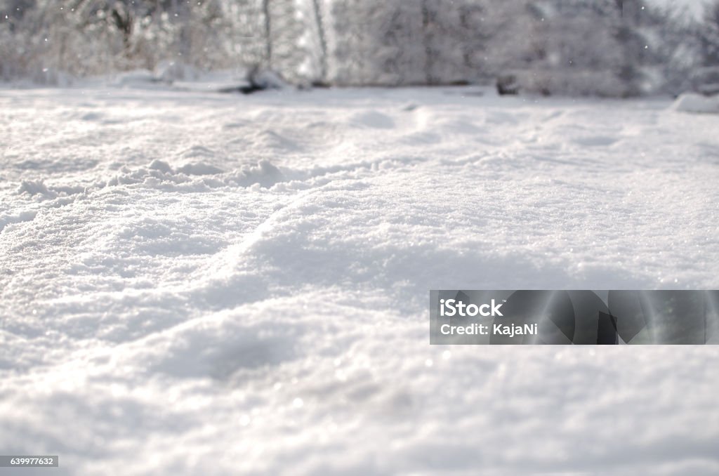 Couverture de neige - Photo de Neige libre de droits