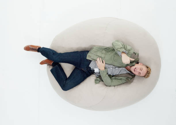 istock Above view of man giving thumbs up 639978318
