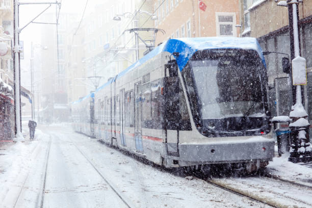 istock Metro in Beyazit District on a snowy day 639979866