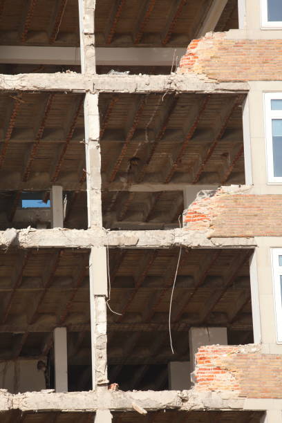 istock Office building, demolition house 639982846
