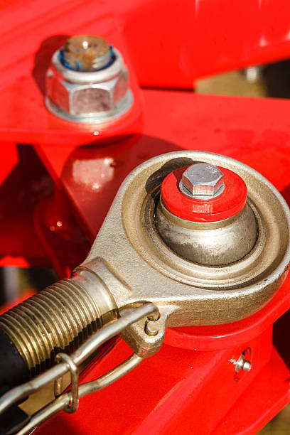 istock Detailed closeup of screw on indrustrial machinery 639994292