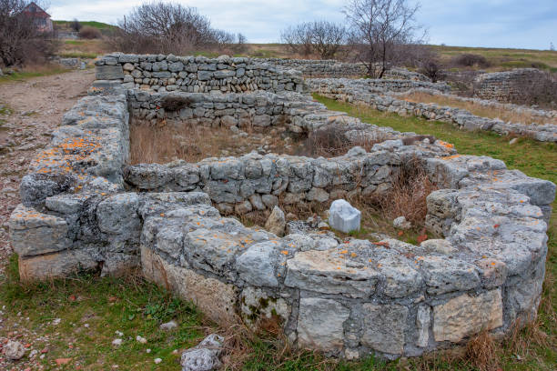 istock Chersonesus ruins in Crimea 639997370