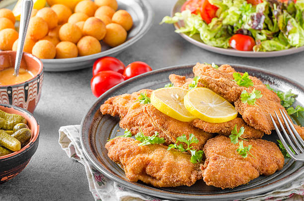istock Homemade Breaded German Weiner 640008062