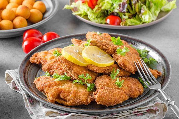 istock Homemade Breaded German Weiner 640008124