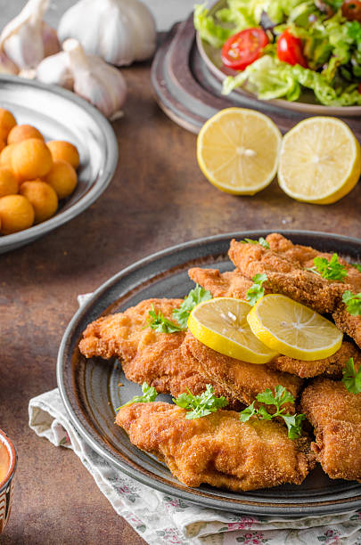 istock Homemade Breaded German Weiner 640008234