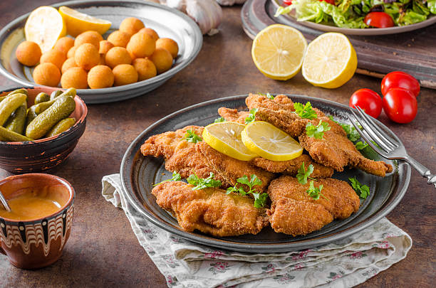 istock Homemade Breaded German Weiner 640008308