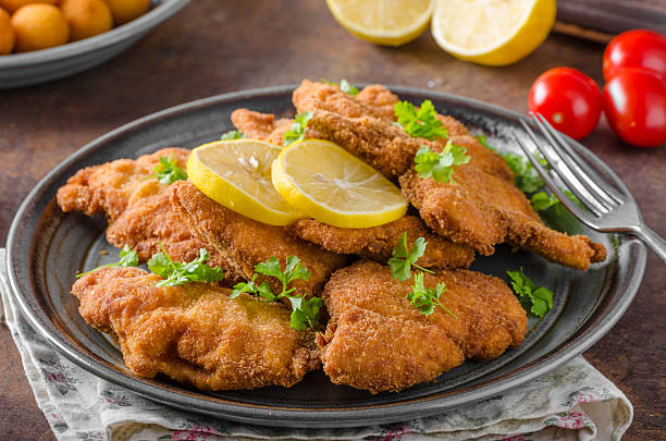 istock Homemade Breaded German Weiner 640008386