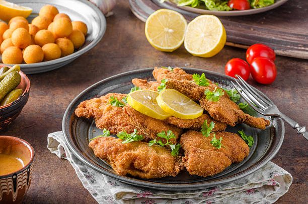 istock Homemade Breaded German Weiner 640008452