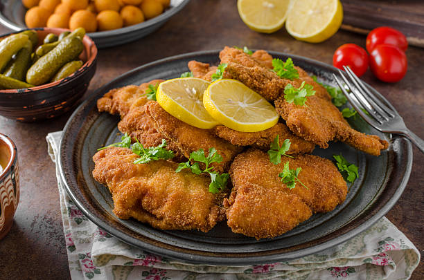 istock Homemade Breaded German Weiner 640008514