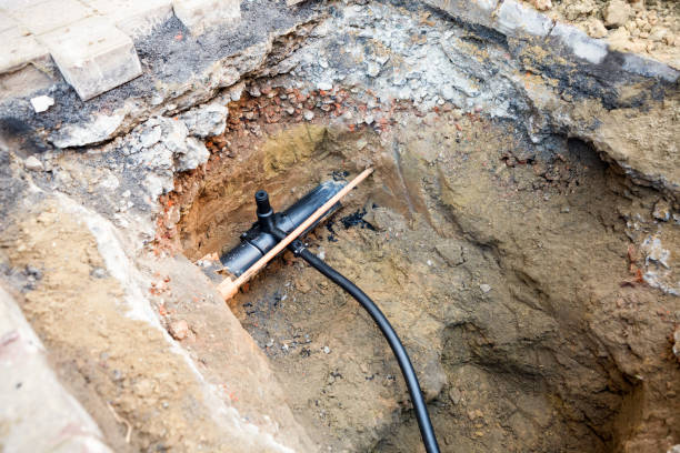 istock branch pipe in the ground for natural gas 640009538