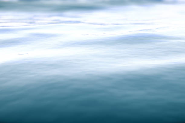istock Sea wave close-up, low angle view with bokeh effects 640015140