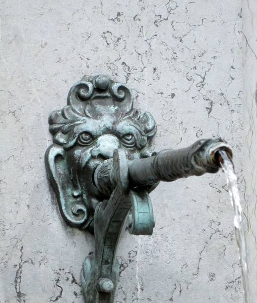 istock Lovely Cast Iron Water Fountain 640015718