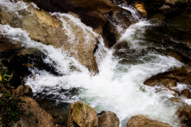 istock Water Cascading Over Rocks River Peru South America 640018630