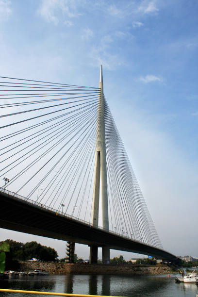 istock Ada bridge in Belgrade, Serbia. 640018852