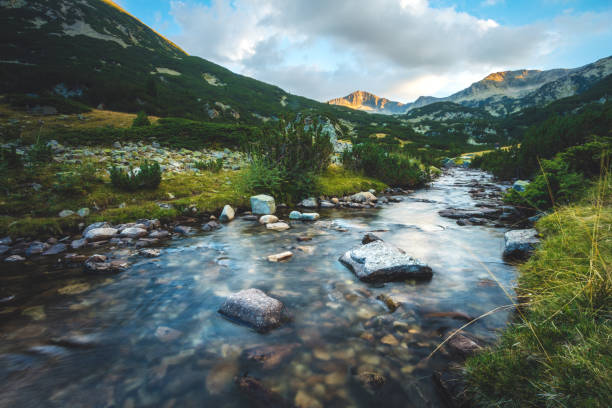 Vihren is the highest peak of Bulgaria's Pirin Mountain. He is Bulgaria's second and the Balkans' third highest, after Musala and Mount Olympus