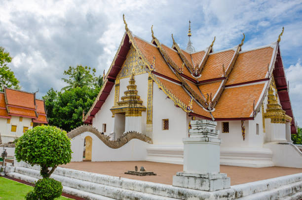istock Wat Phumin temple  lanna style. Nan province, Thailand 640024422