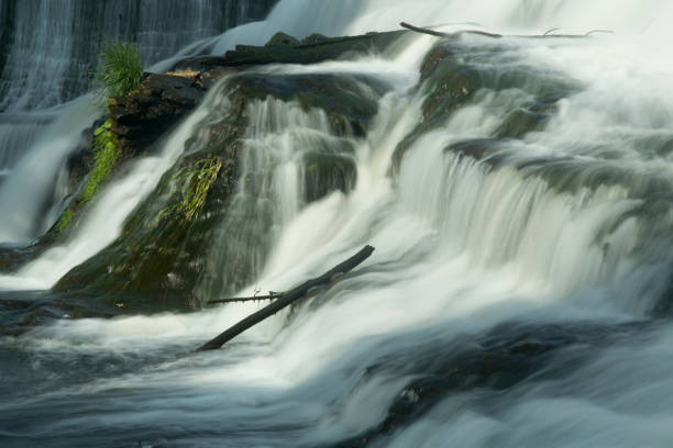 istock Whitewater rapids below the dam at Union Pond, Manchester, Conne 640024468