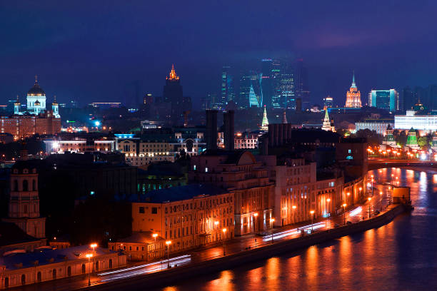 istock View of the city from a tall building 640026440