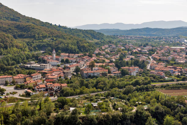 istock Solkan townscape in Slovenia. 640029704