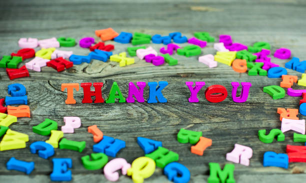 istock words thank you  with letters 640032808