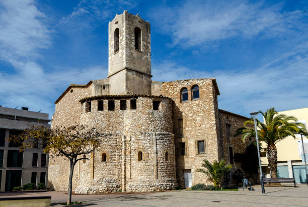 istock Church of San Cristobal in Cunit,  Spain 640038836