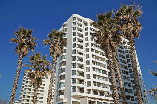 istock modern apartment buildings with palm trees 640042066