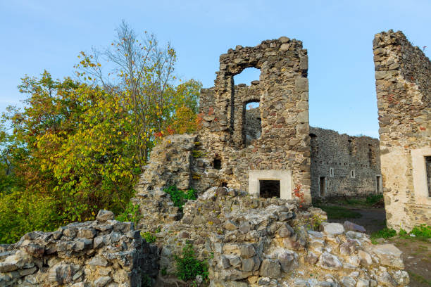 istock Castle Nevitsky in Zakarpatyya Ukraine 640042974
