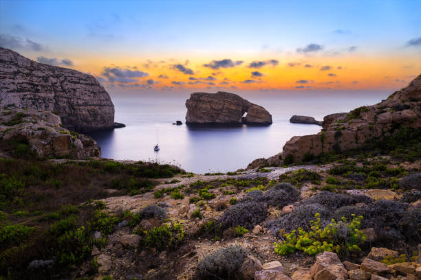 istock Fungus Rock in the Dwerja bay 640046162