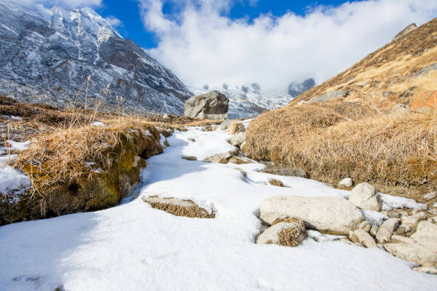 istock water in the river become to be ice on top 640056344