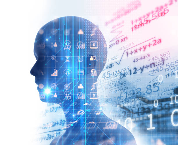 istock double exposure image of virtual human 3dillustration 640060386