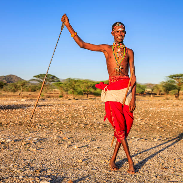 istock African warrior from Samburu tribe, central Kenya, East Africa 640061178