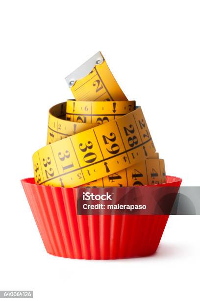 Cupcake Diet Stock Photo - Download Image Now - Concepts, Unhealthy Eating, Body Conscious