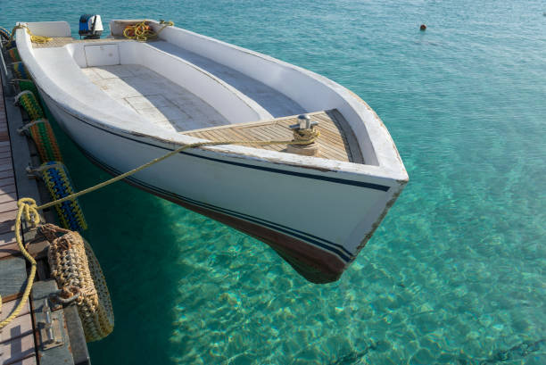 istock Boat near pier 640078560
