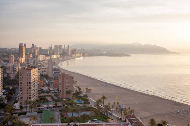 istock panoramic view of the tourist hub Benidorm 640081398