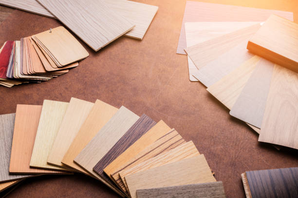 istock design concept with material sample with stone laminate veneer w 640082816