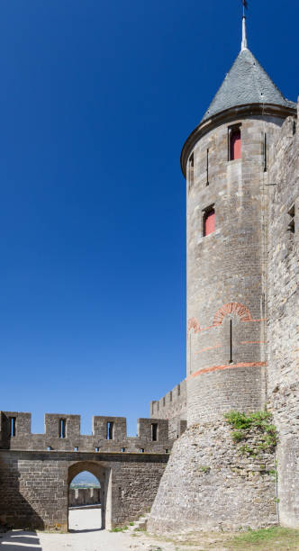 istock Carcassone Medieval City France 640083400