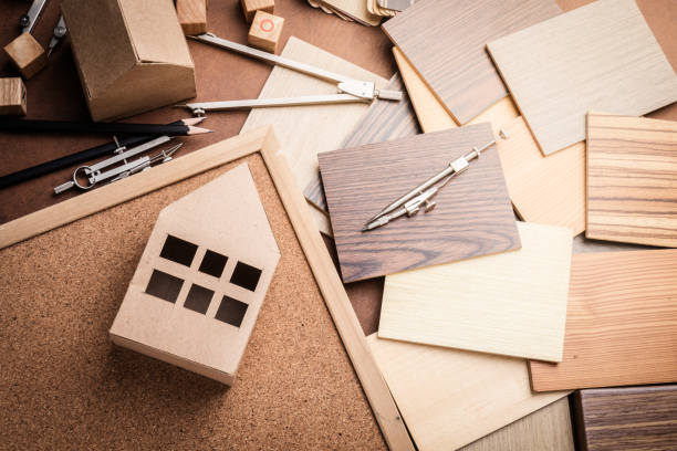 istock design concept with material sample with stone laminate veneer w 640084106