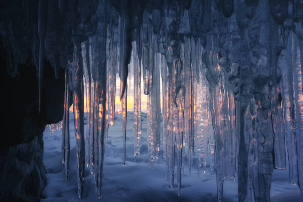 photo taken at Lake Baikal in March