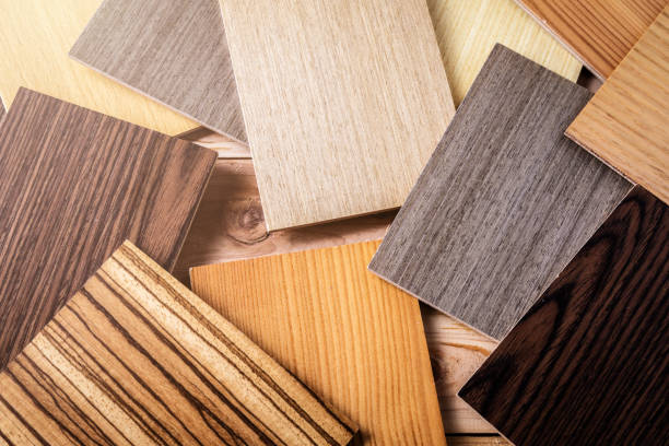 istock wooden laminate and veneer sample for interior design 640094586
