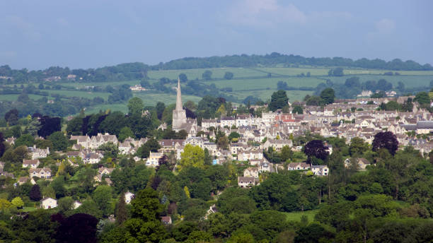 istock Idyllic summer view of Painswick 640094912