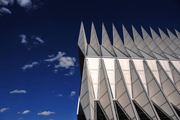 istock Air Force Academy Chapel, Colorado Springs 640098434
