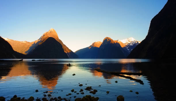 istock Dawn Light At Milford Sound 640099364