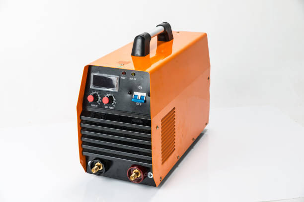 istock The compact inverter welding machine on white background 640099618