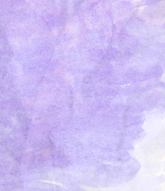 istock Abstract painted watercolor background on paper texture. 640102748