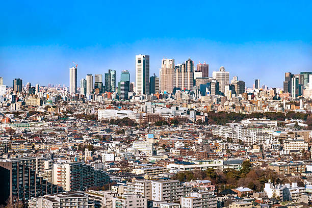 istock Buildings in Tokyo 640107158