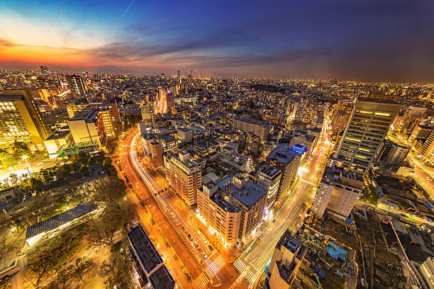 istock Buildings in Tokyo 640107924