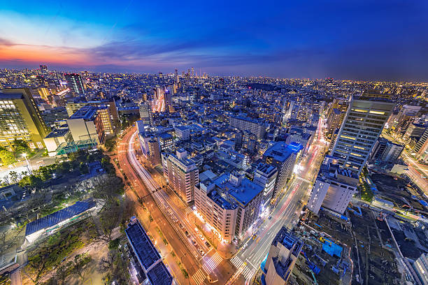 istock Buildings in Tokyo 640108042